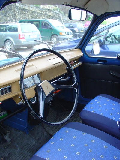 Interior of Asier's 1977 TL